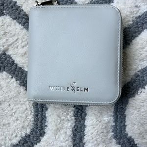 White Elm Gray Wallet